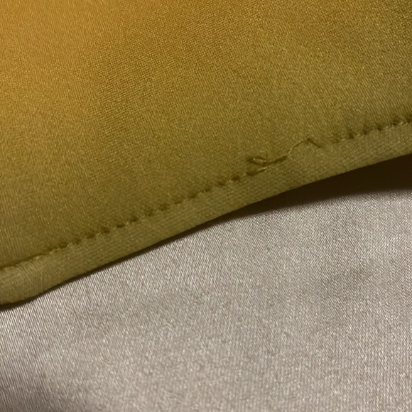 SAMMY B. NWOT Corset Detail Top - Yellow Green Ombre - Size S - Picture 10 of 10